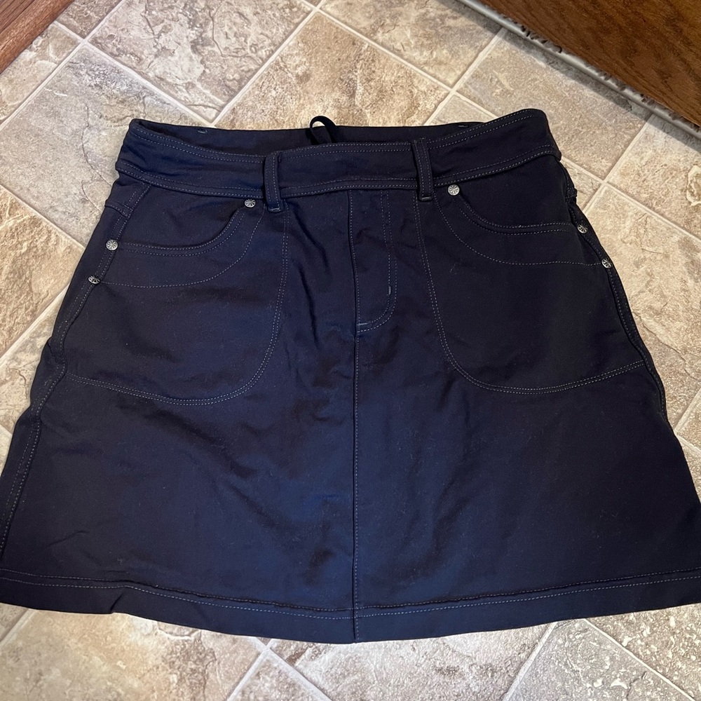 Athleta Black Mini Skirt